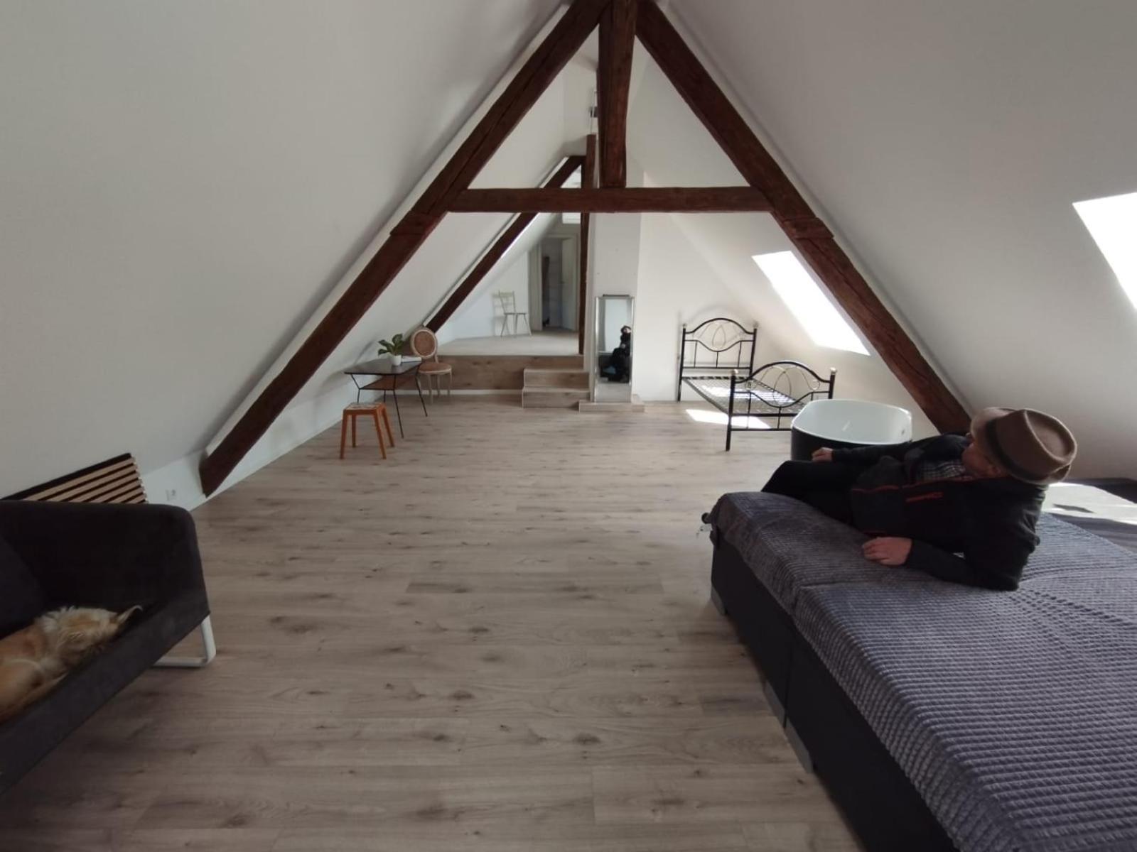 Loft Apartment Am Bahnhof Albstadt Luaran gambar